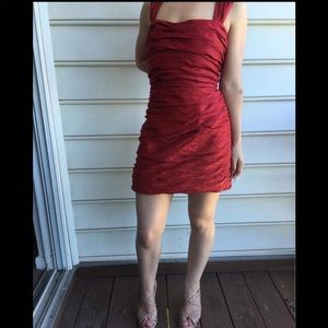 Red Cocktail Dress